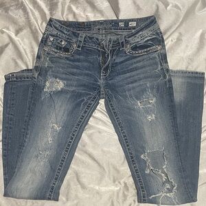 Miss Me Vintage Wash Boyfriend Jeans